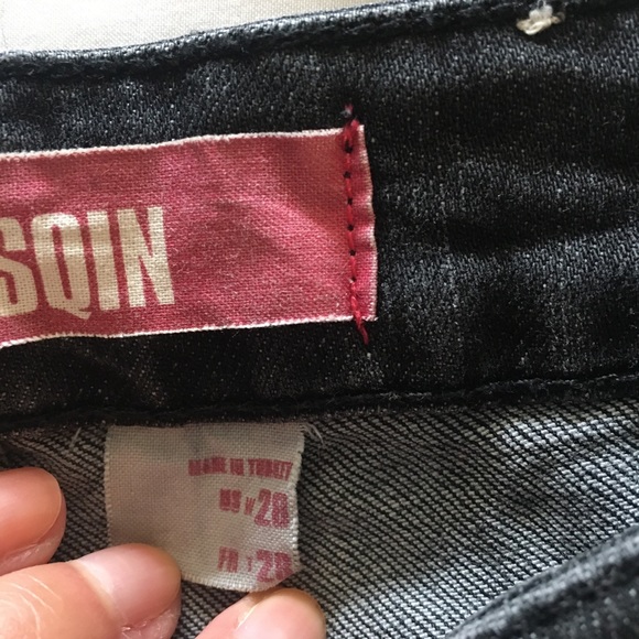 H&M Grey/Black low rise skinny Jeans - Picture 5 of 8